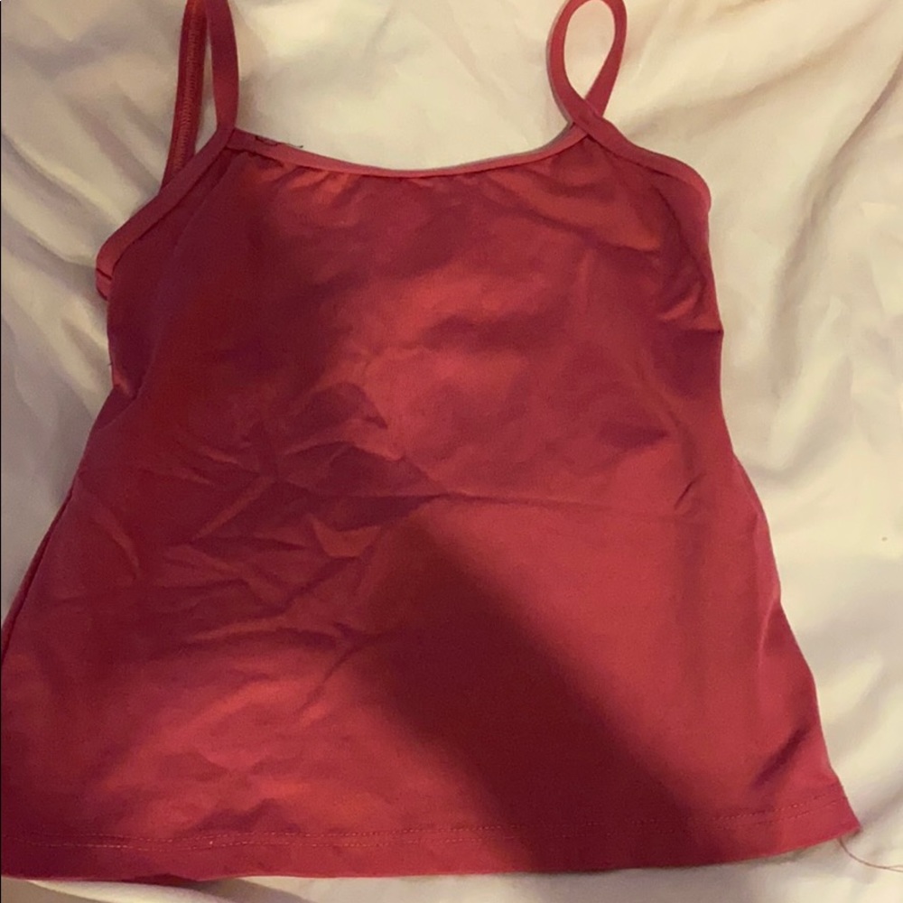 Hot pink dance crop top